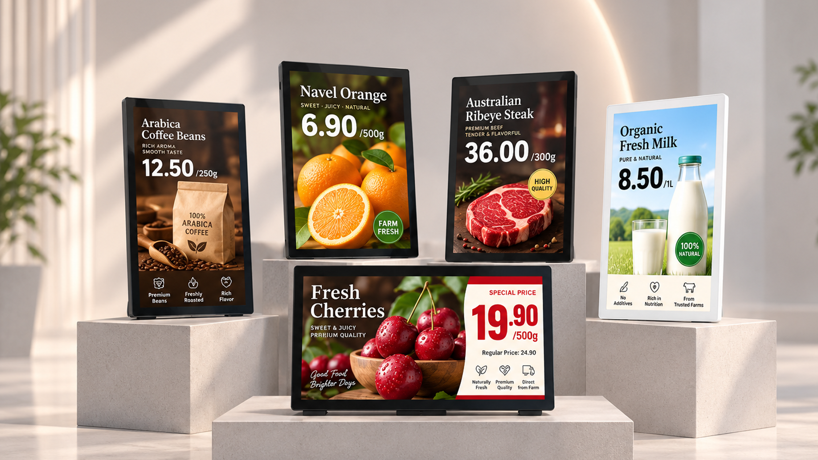 LCD Marketing Displays
